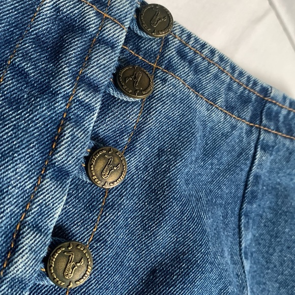 Blue Blues XL/XG Blue Denim Skirt - Picture 2 of 6